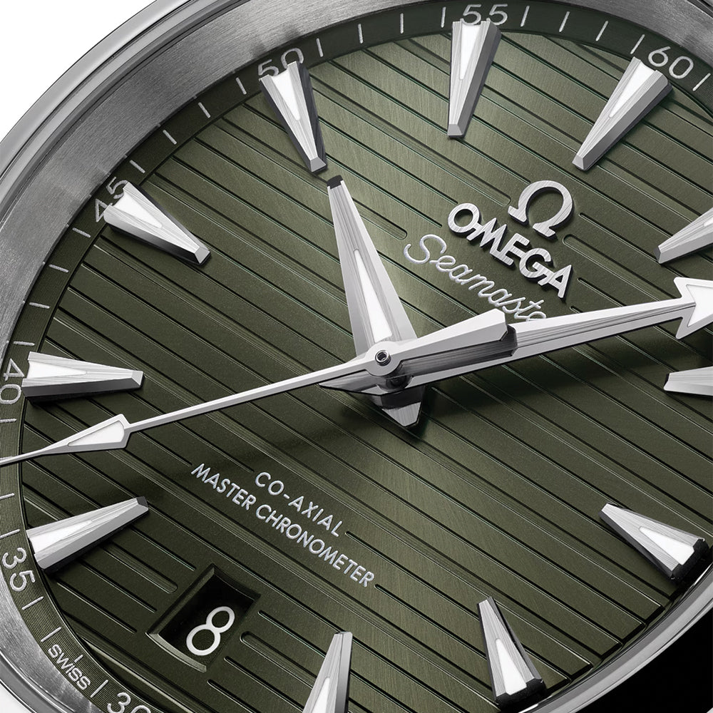 Seamaster Aqua Terra 150M 38 mm - Green on Strap
