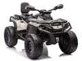 24V Can-Am Kids Outlander 4WD Ride-On ATV - Grey