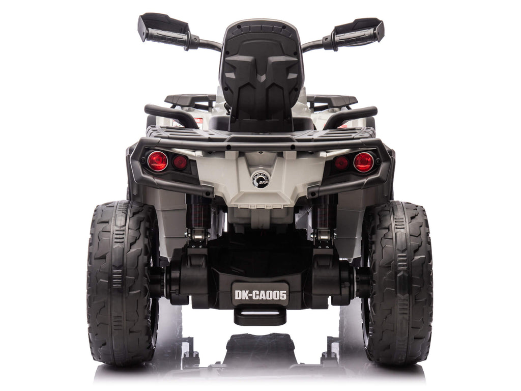 24V Can-Am Kids Outlander 4WD Ride-On ATV - Grey