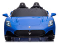24V Maserati MC20 Two-Seater Kids Ride On Car with Remote - Blue