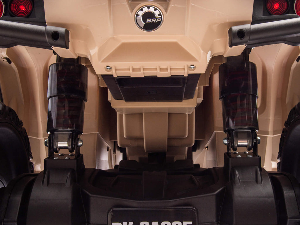 24V Can-Am Kids Outlander 4WD Ride-On ATV - Khaki