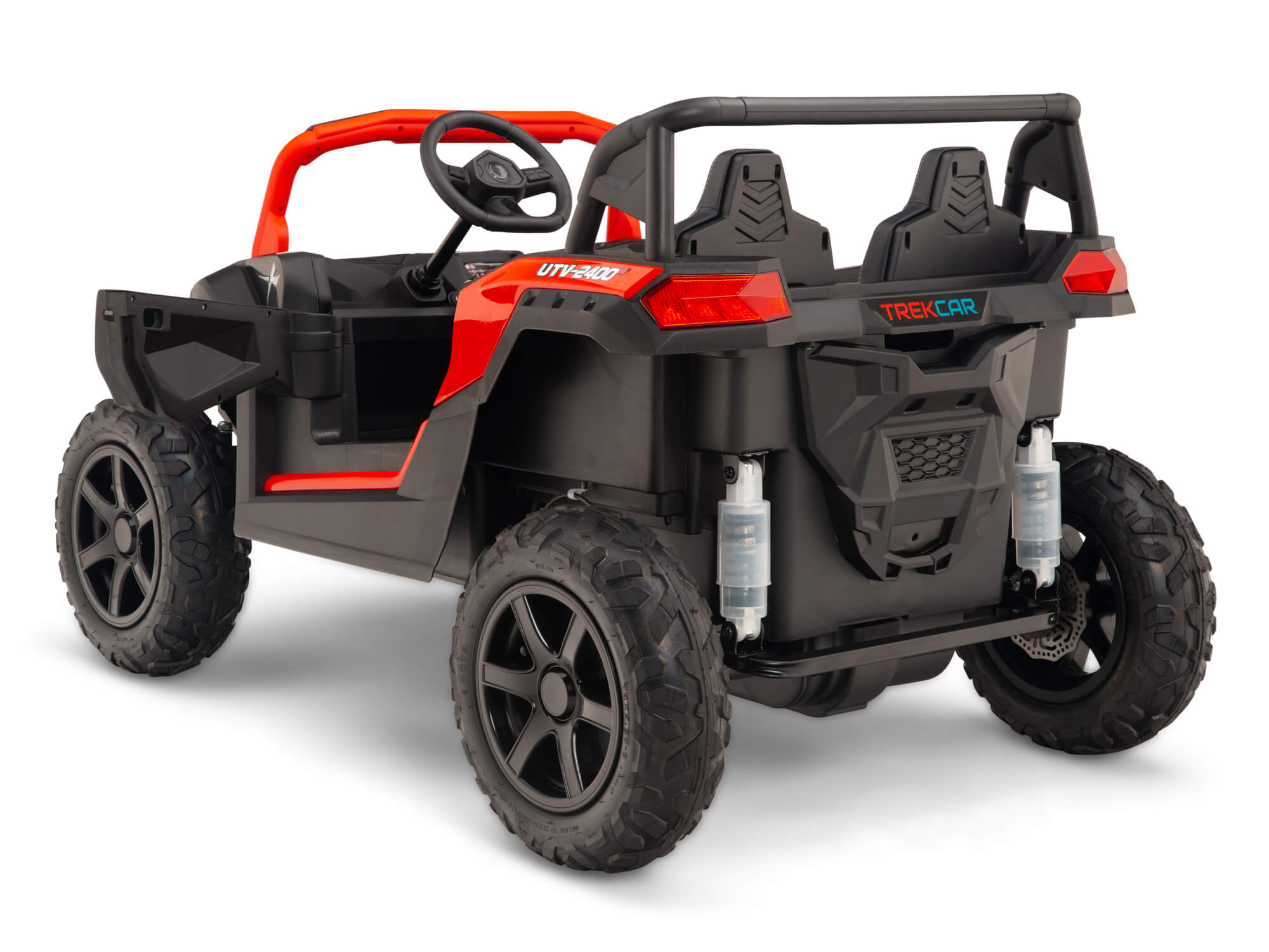 24V TREKCAR Rayder Ride-On Buggy - Red