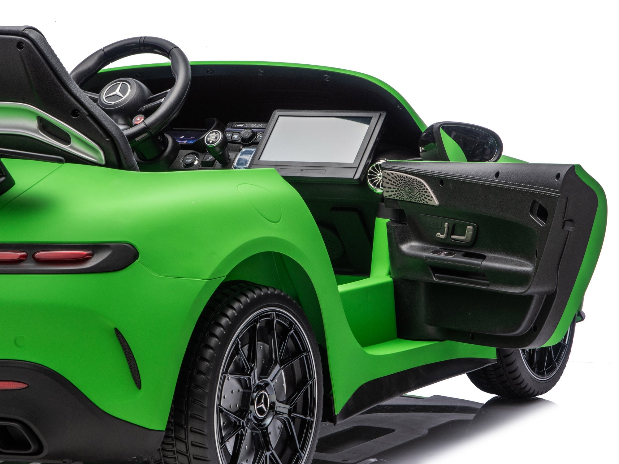 24V Mercedes AMG GT 63 Kids 2-Seater Ride On-Car - Green
