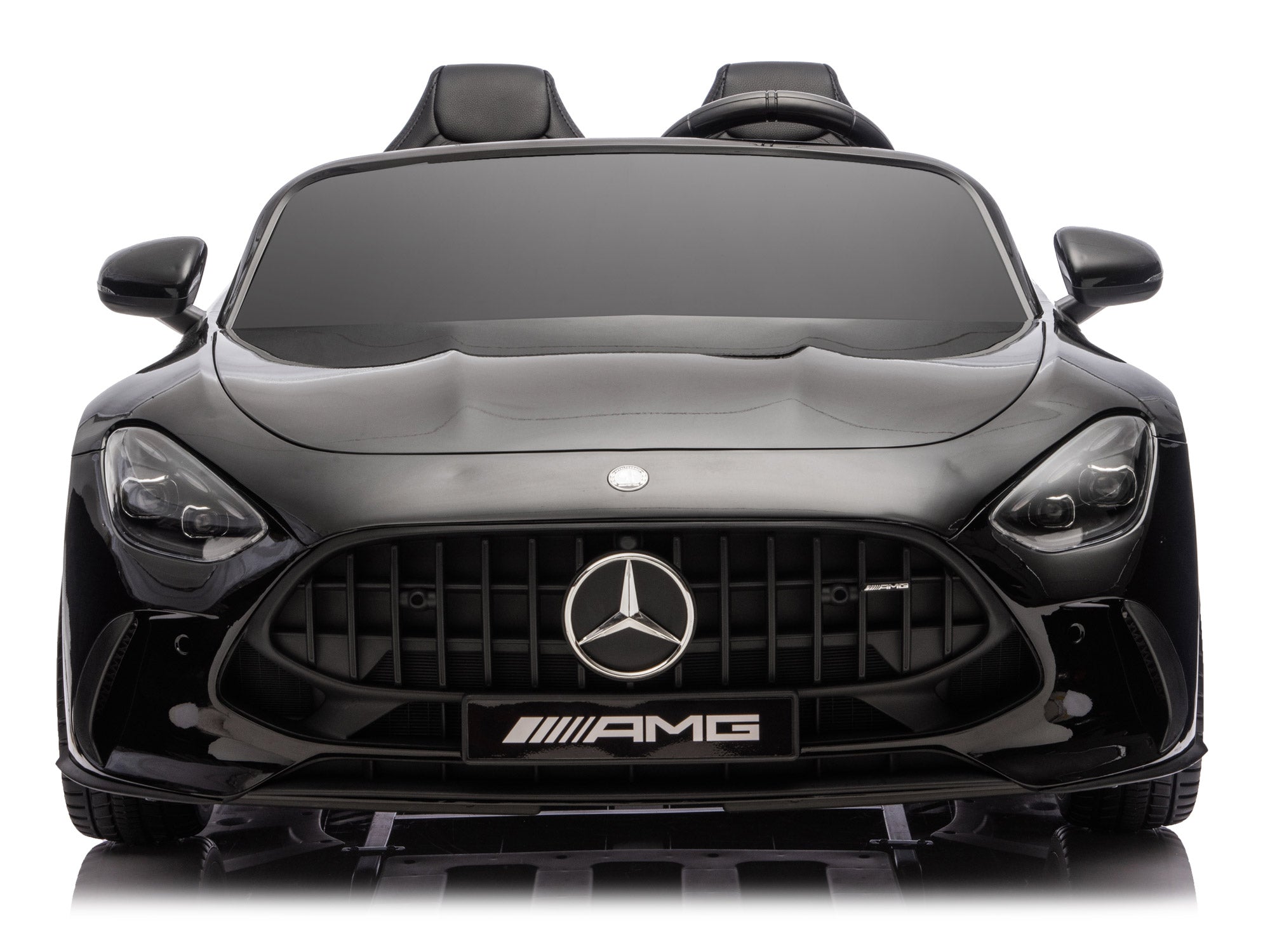 24V Mercedes AMG GT 63 Kids 2-Seater Ride On-Car - Black