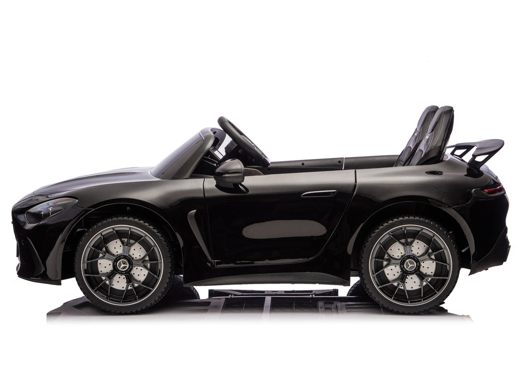 24V Mercedes AMG GT 63 Kids 2-Seater Ride On-Car - Black