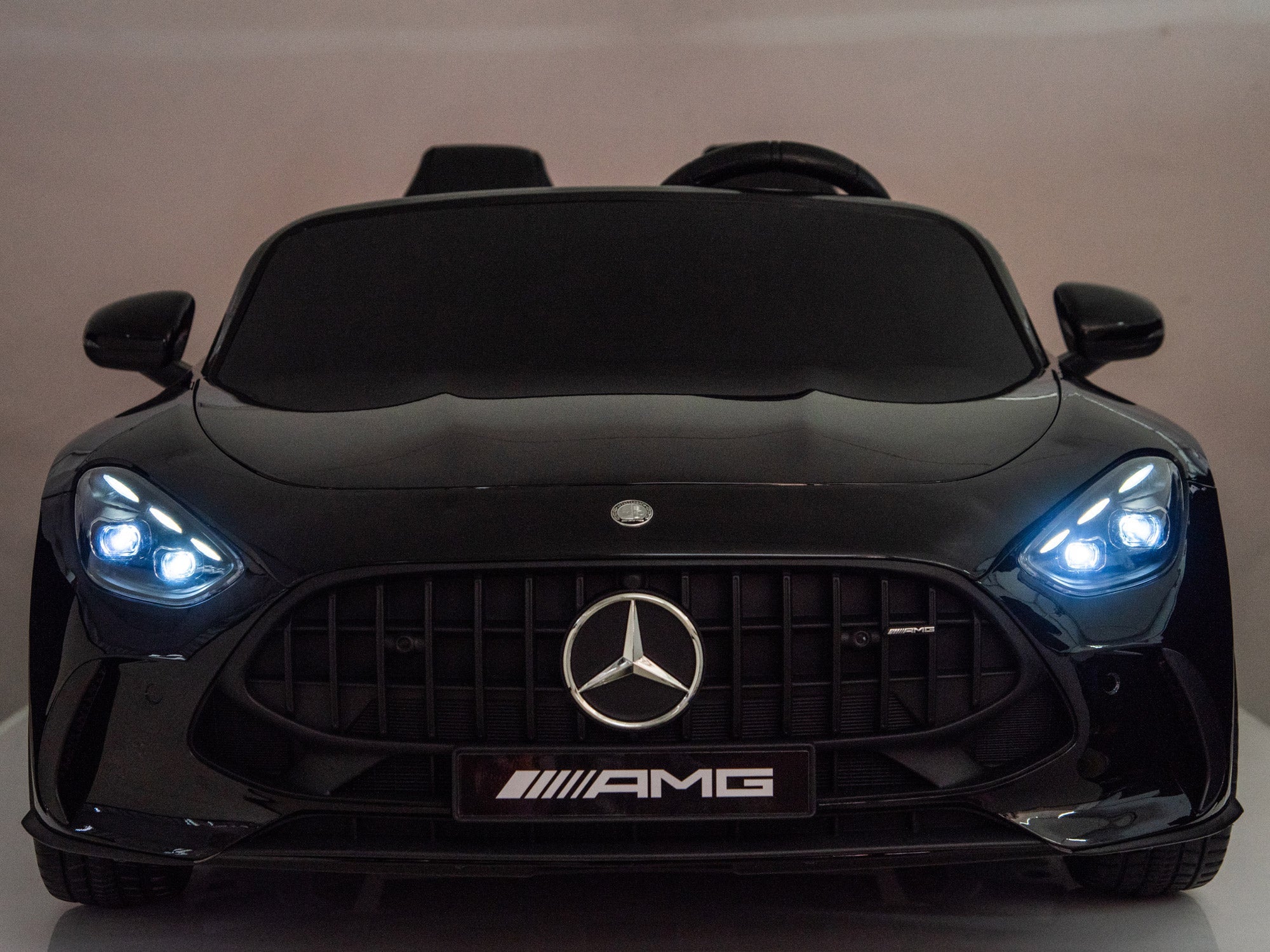 24V Mercedes AMG GT 63 Kids 2-Seater Ride On-Car - Black