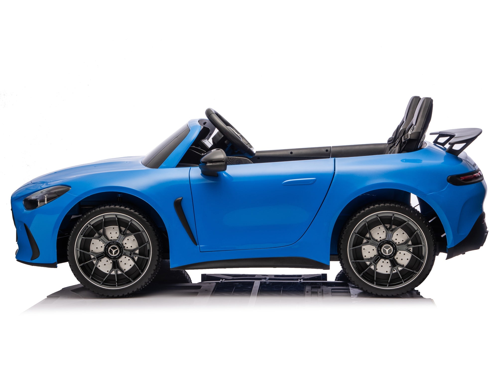 24V Mercedes AMG GT 63 Kids 2-Seater Ride On-Car - Blue