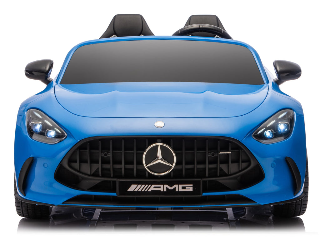 24V Mercedes AMG GT 63 Kids 2-Seater Ride On-Car - Blue