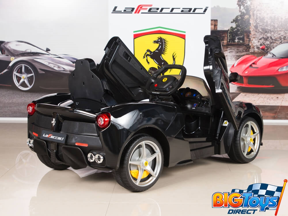 Ferrari 12V LaFerrari Kids Electric Ride On Car with MP3 and Remote Control - Black