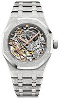 Audemars Piguet Royal Oak Double Balance Wheel Openworked Frosted Skeleton 37mm (Ref # 15466BC.GG.1259BC.01