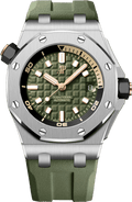 Audemars Piguet Royal Oak Offshore Diver Green Dial (Reference # 15720ST.OO.A052CA.01
