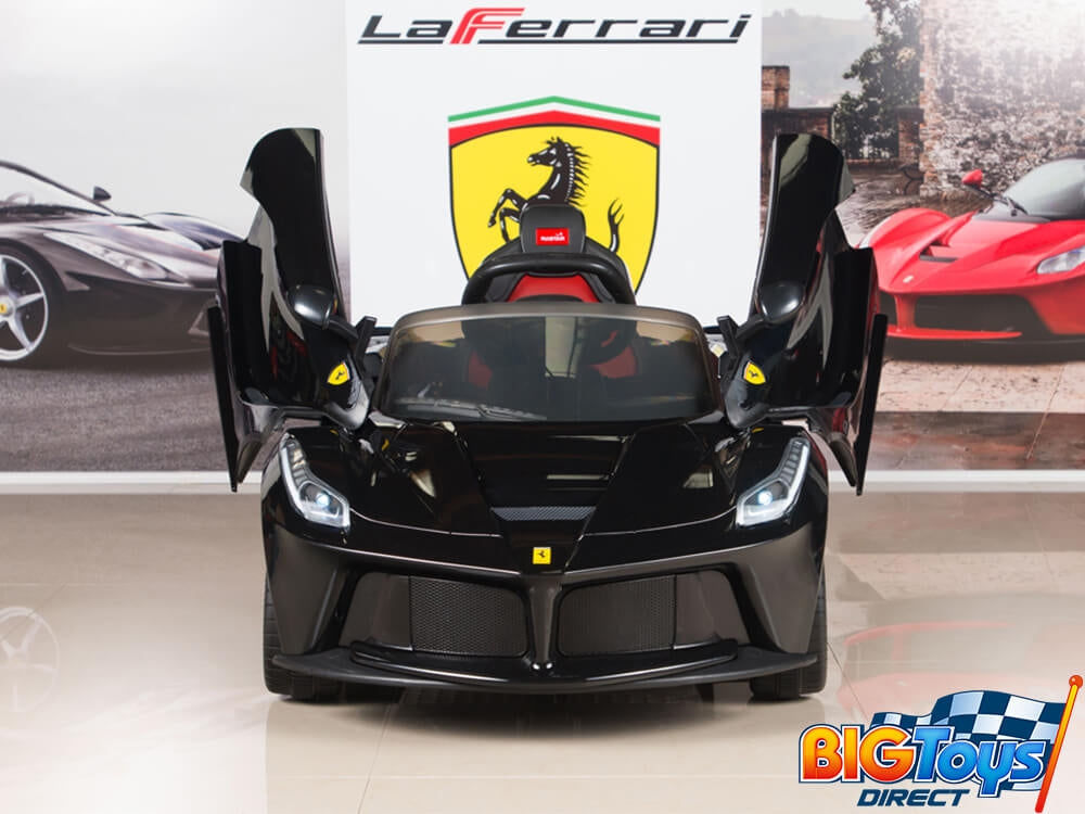 Ferrari 12V LaFerrari Kids Electric Ride On Car with MP3 and Remote Control - Black