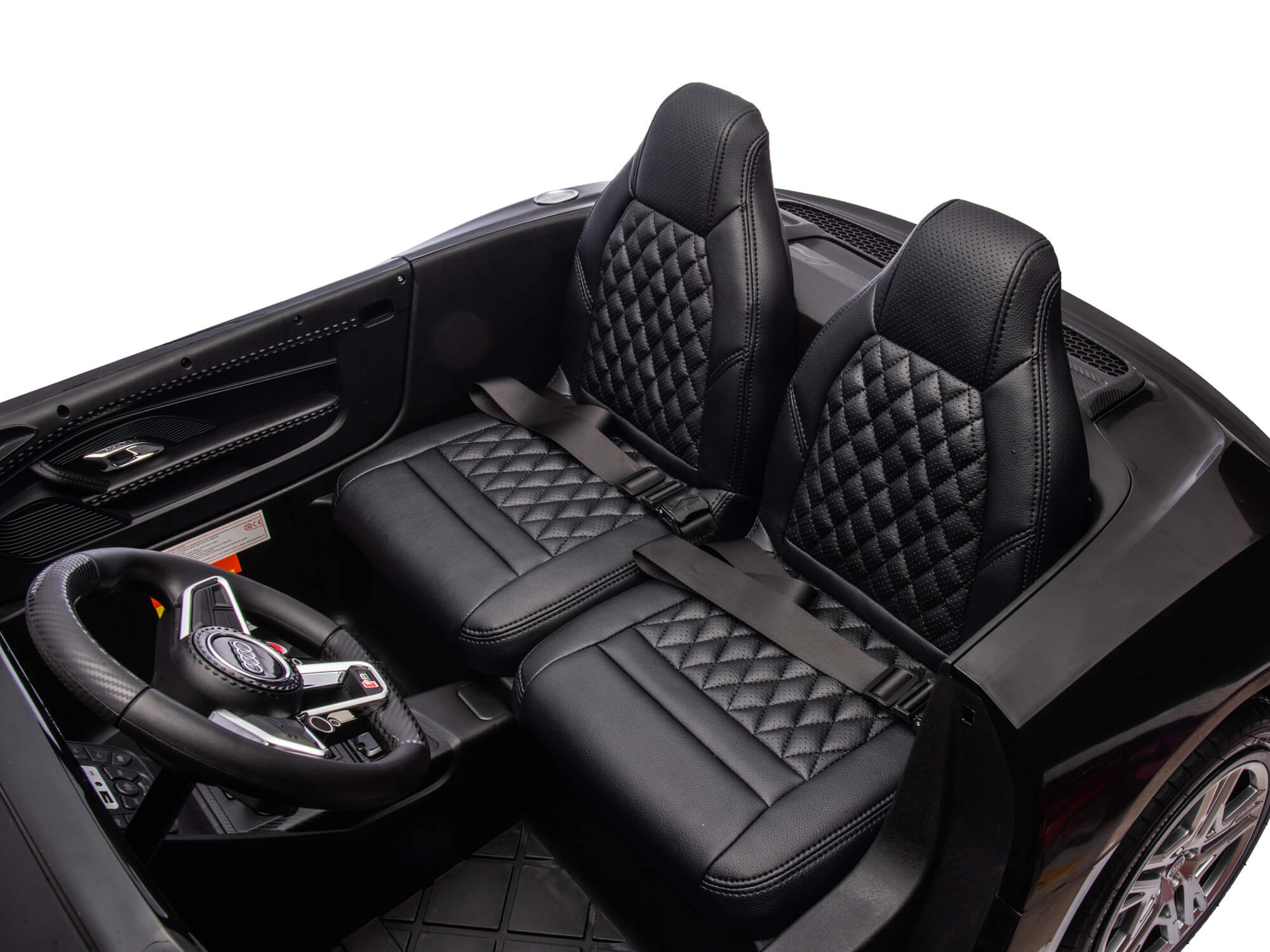 24V Audi R8 Spyder 2 Seater Ride on Car for Kids - Red