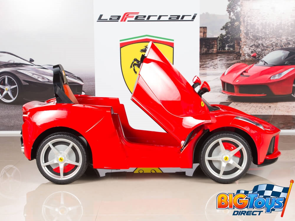 Ferrari 12V LaFerrari Kids Electric Ride On Car with MP3 and Remote Control - Red