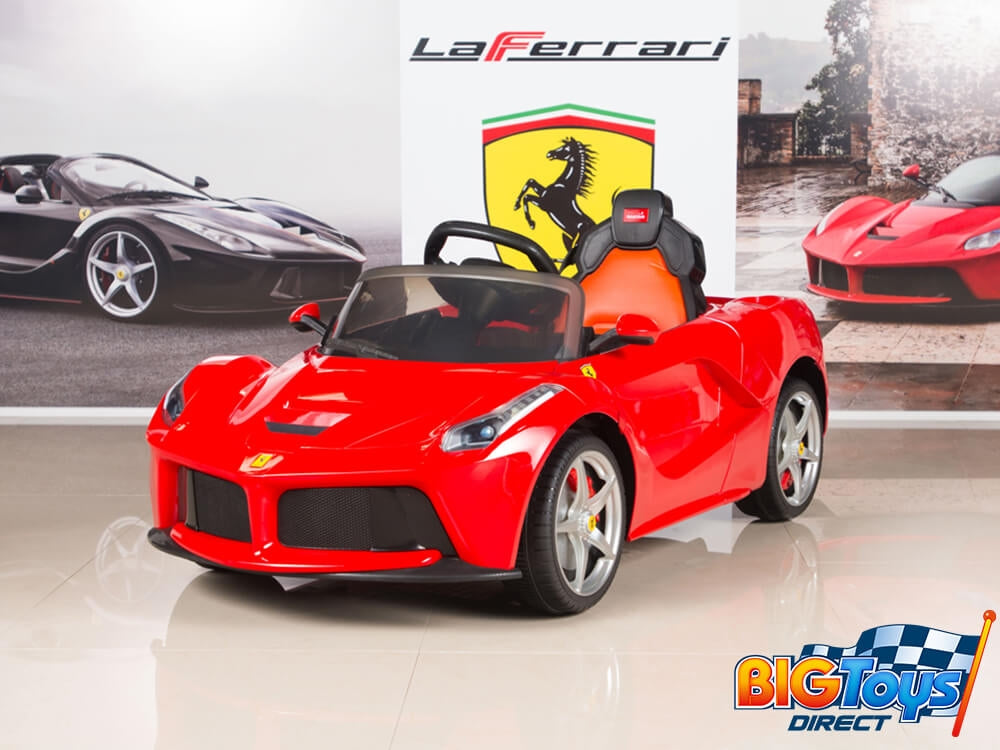 Ferrari 12V LaFerrari Kids Electric Ride On Car with MP3 and Remote Control - Red
