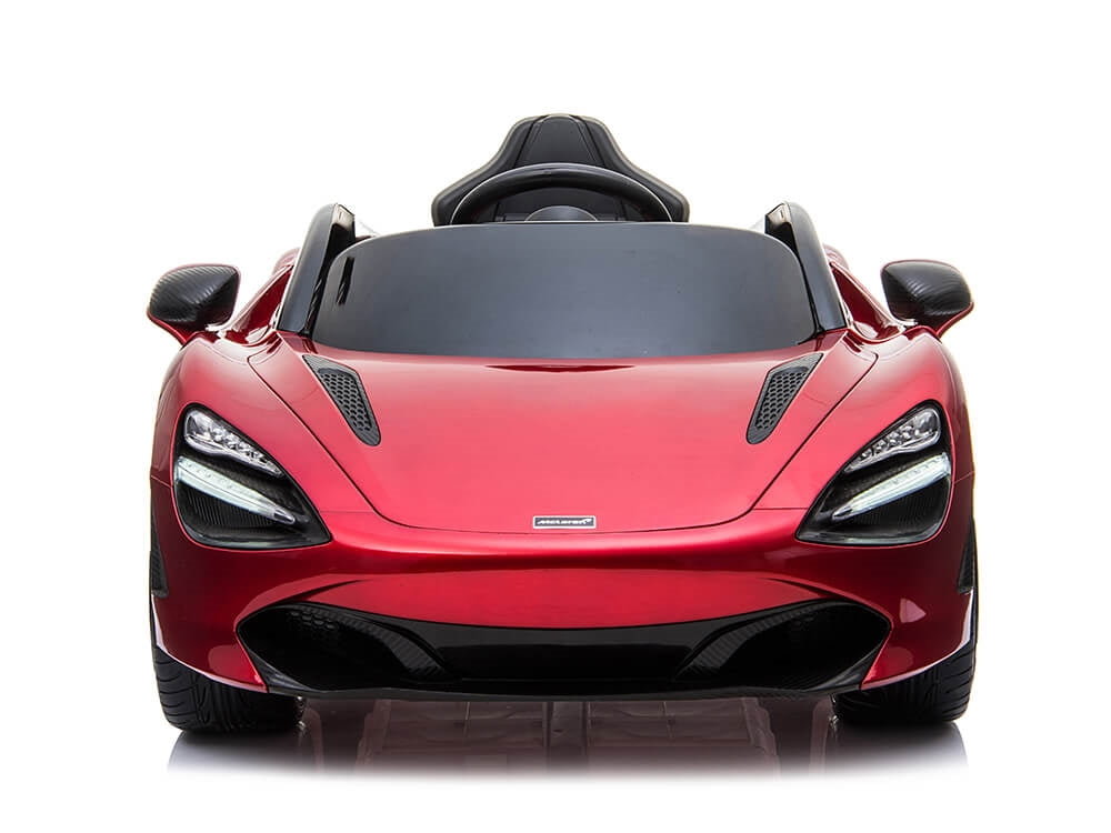 McLaren 720S 12V Kids Electric Ride On Car w/ Remote Control - Painted Red