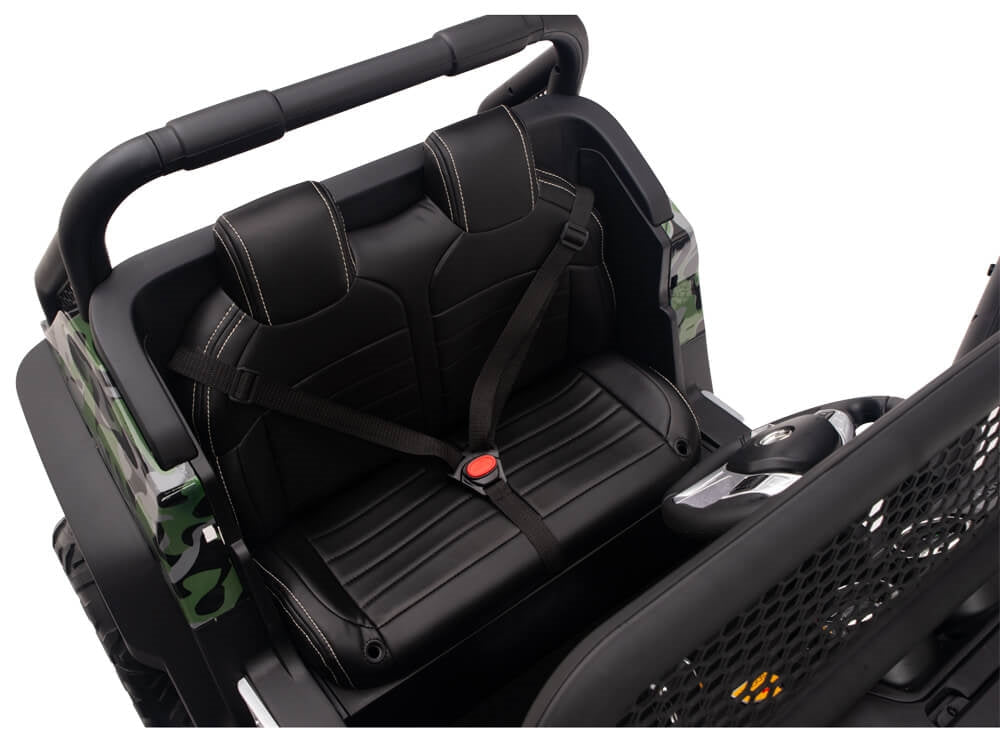 24V Mercedes Benz UNIMOG Kids Ride On UTV with Remote - Camo