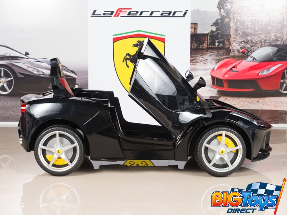 Ferrari 12V LaFerrari Kids Electric Ride On Car with MP3 and Remote Control - Black