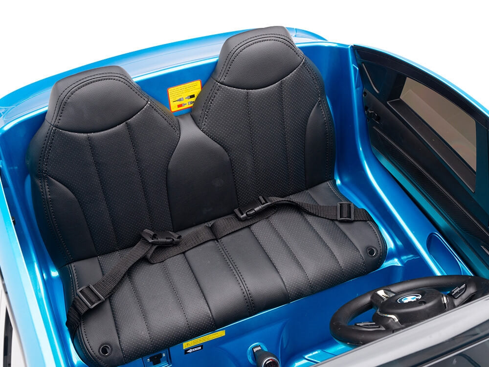 Two Seat BMW X6M Kids 12V Ride On Car with Remote - Blue