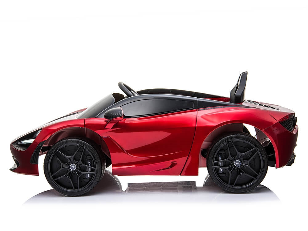 McLaren 720S 12V Kids Electric Ride On Car w/ Remote Control - Painted Red