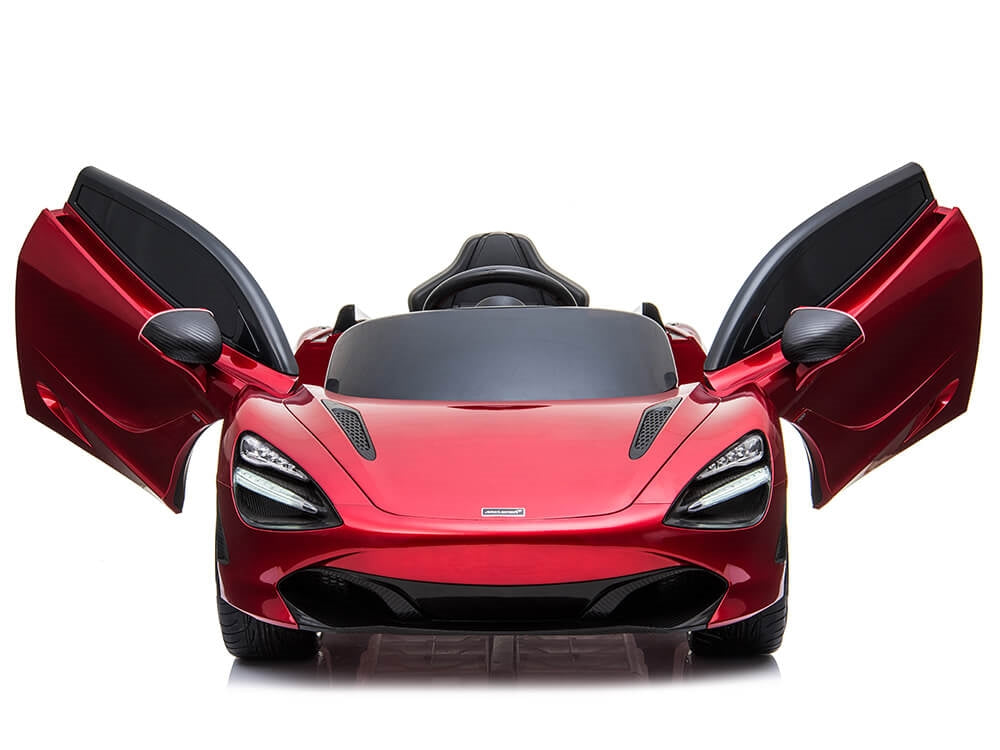 McLaren 720S 12V Kids Electric Ride On Car w/ Remote Control - Painted Red