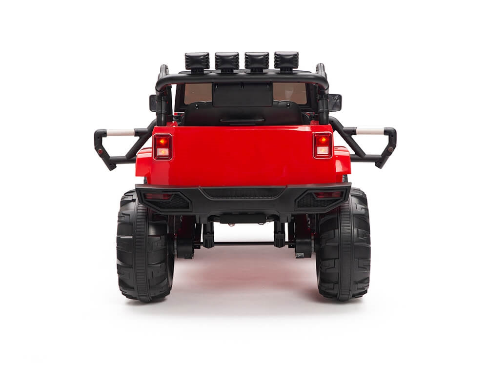 Kids 12V Battery Powered Ride On Truck with Big Wheels RC / Remote Control - Red