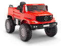 12V Mercedes-Benz Zetros Kids Electric Ride On Truck with Remote Control - Red