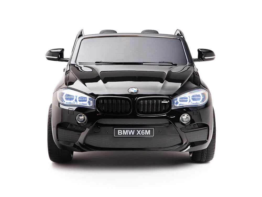 Two Seat BMW X6M Kids 12V Ride On Car with Remote - Black