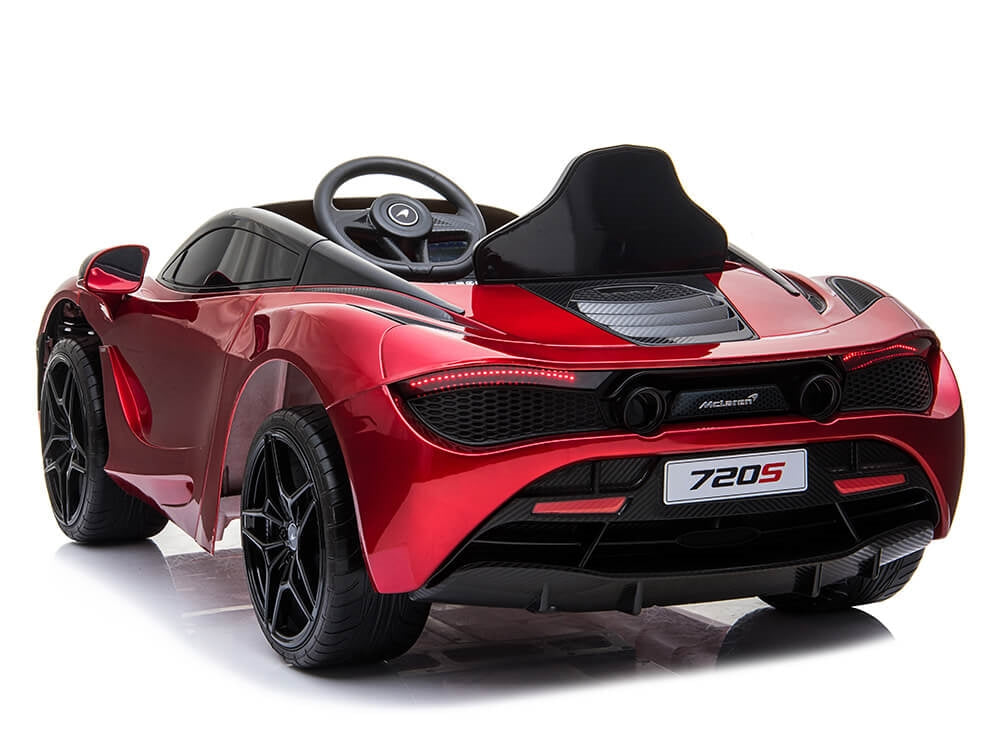 McLaren 720S 12V Kids Electric Ride On Car w/ Remote Control - Painted Red