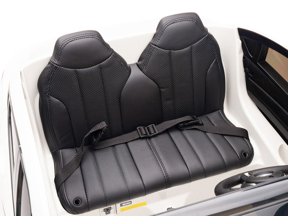 Two Seat BMW X6M Kids 12V Ride On Car with Remote - White