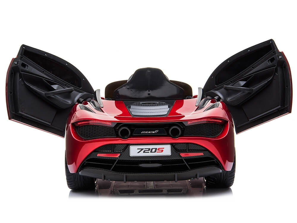 McLaren 720S 12V Kids Electric Ride On Car w/ Remote Control - Painted Red