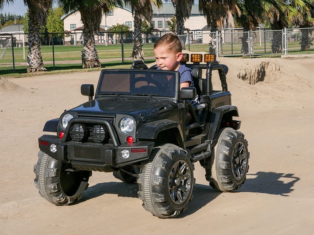 Kids 12V Electric Ride On Truck with RC / Remote Control - White
