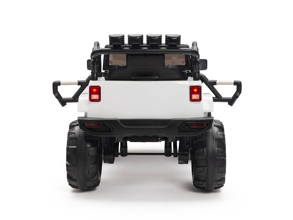 Kids 12V Electric Ride On Truck with RC / Remote Control - White