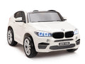 Two Seat BMW X6M Kids 12V Ride On Car with Remote - White