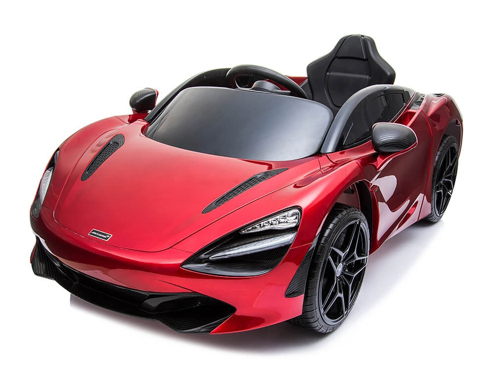 McLaren 720S 12V Kids Electric Ride On Car w/ Remote Control - Painted Red