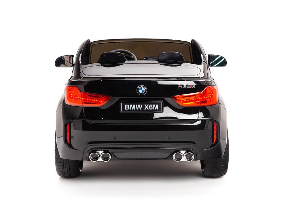 Two Seat BMW X6M Kids 12V Ride On Car with Remote - Black