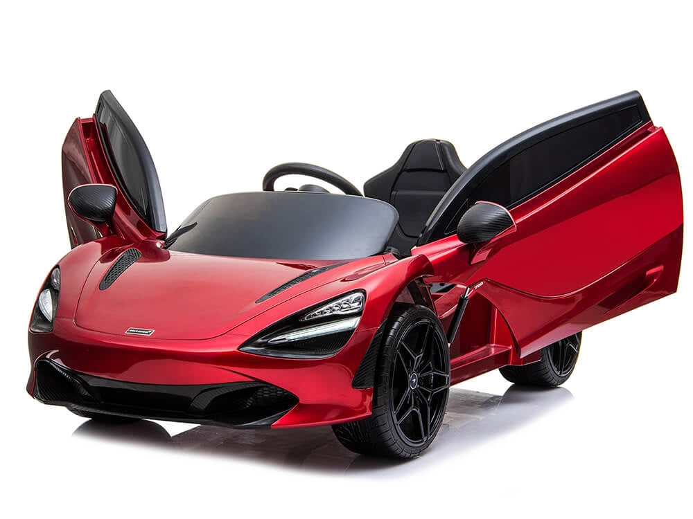 McLaren 720S 12V Kids Electric Ride On Car w/ Remote Control - Painted Red