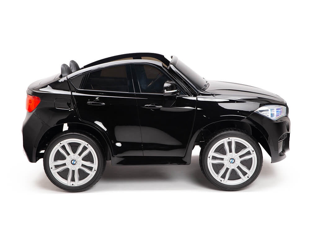 Two Seat BMW X6M Kids 12V Ride On Car with Remote - Black