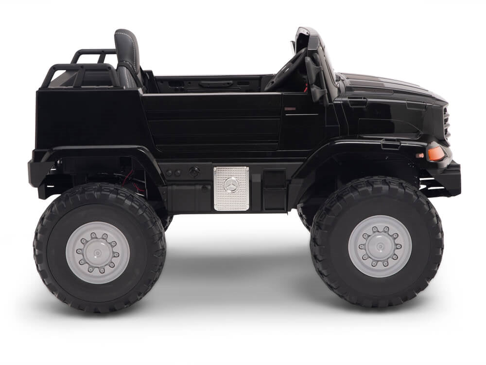 12V Mercedes-Benz Zetros Kids Electric Ride On Truck with Remote Control - Black