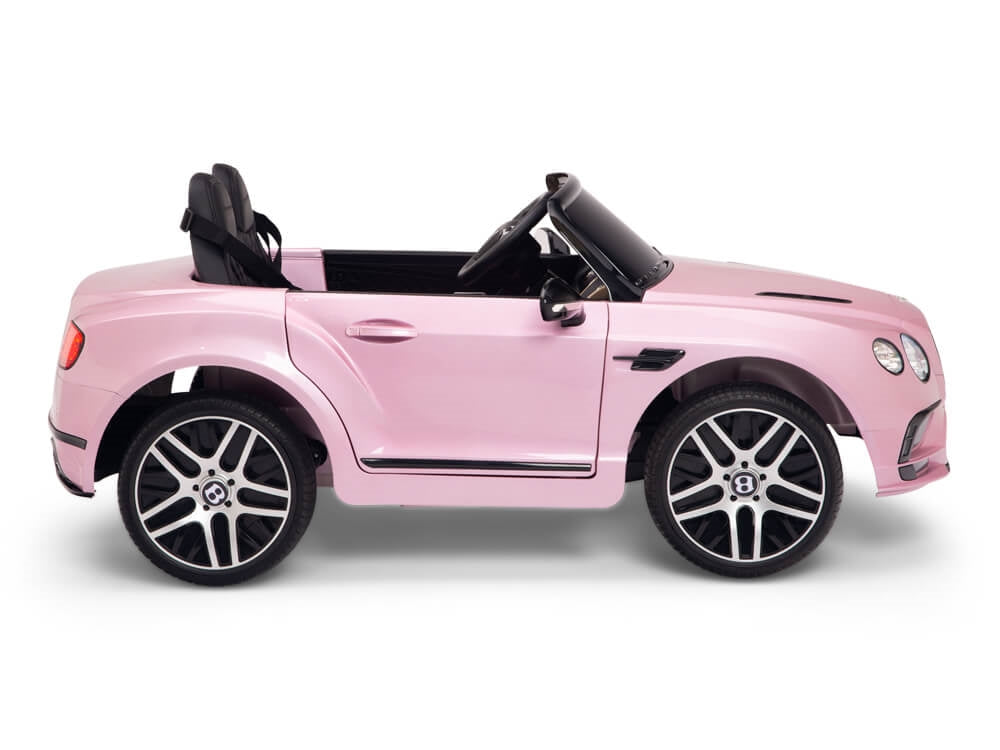 12V Bentley Continental Supersports Kids Battery Operated Ride On Car with Remote - Pink