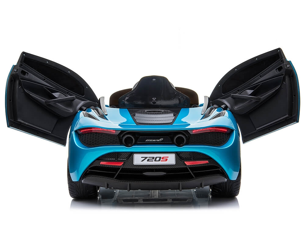 McLaren 720S 12V Kids Electric Ride On Car w/ Remote Control - Painted Blue