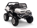 24V Mercedes Benz UNIMOG Kids Ride On UTV with Remote - White