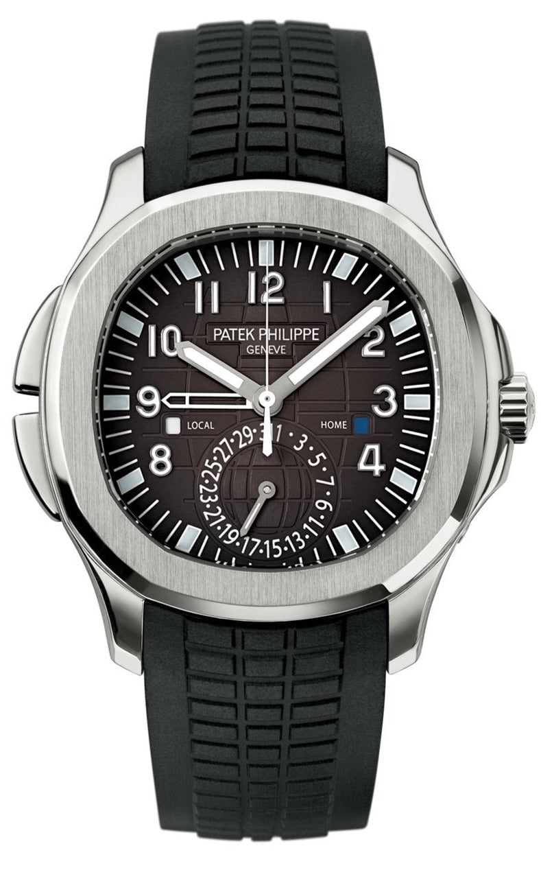 Patek Philippe Aquanaut Stainless Steel - Dual Time - Ref# 5164A-001