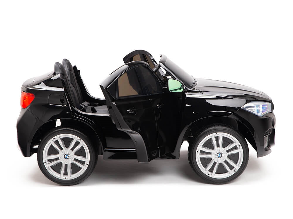 Two Seat BMW X6M Kids 12V Ride On Car with Remote - Black
