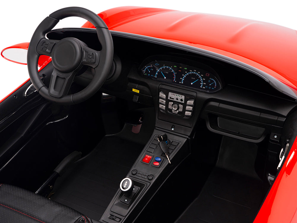24V Super Sport GT Kids Ride On Car - Red