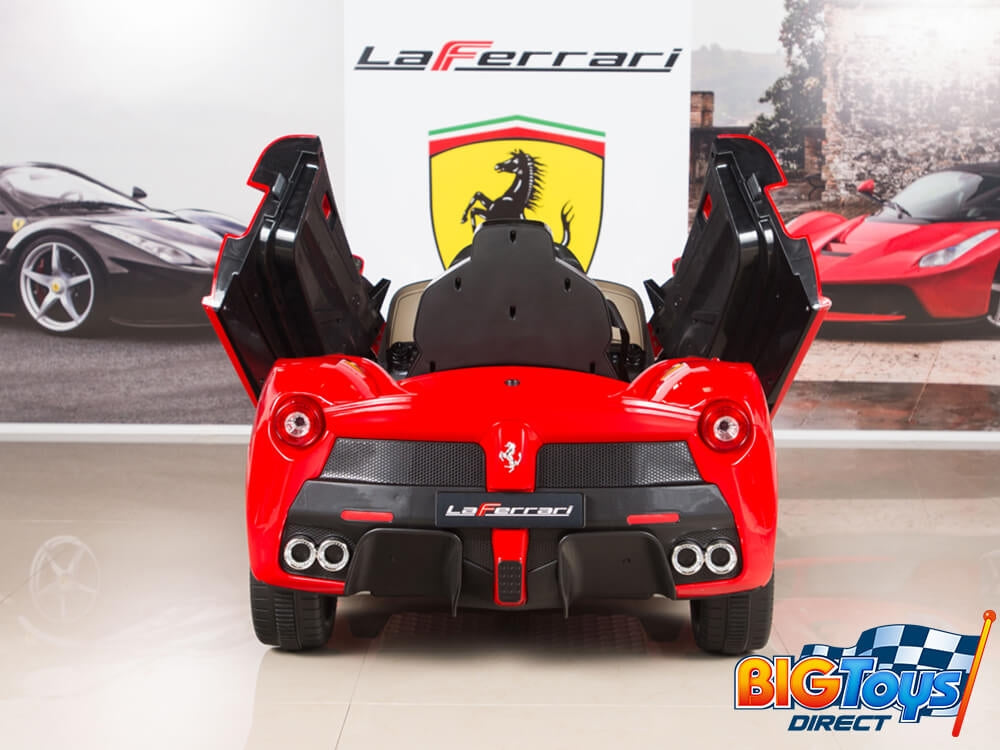 Ferrari 12V LaFerrari Kids Electric Ride On Car with MP3 and Remote Control - Red