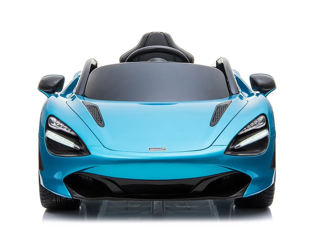 McLaren 720S 12V Kids Electric Ride On Car w/ Remote Control - Painted Blue