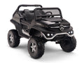 24V Mercedes Benz UNIMOG Kids Ride On UTV with Remote - Black
