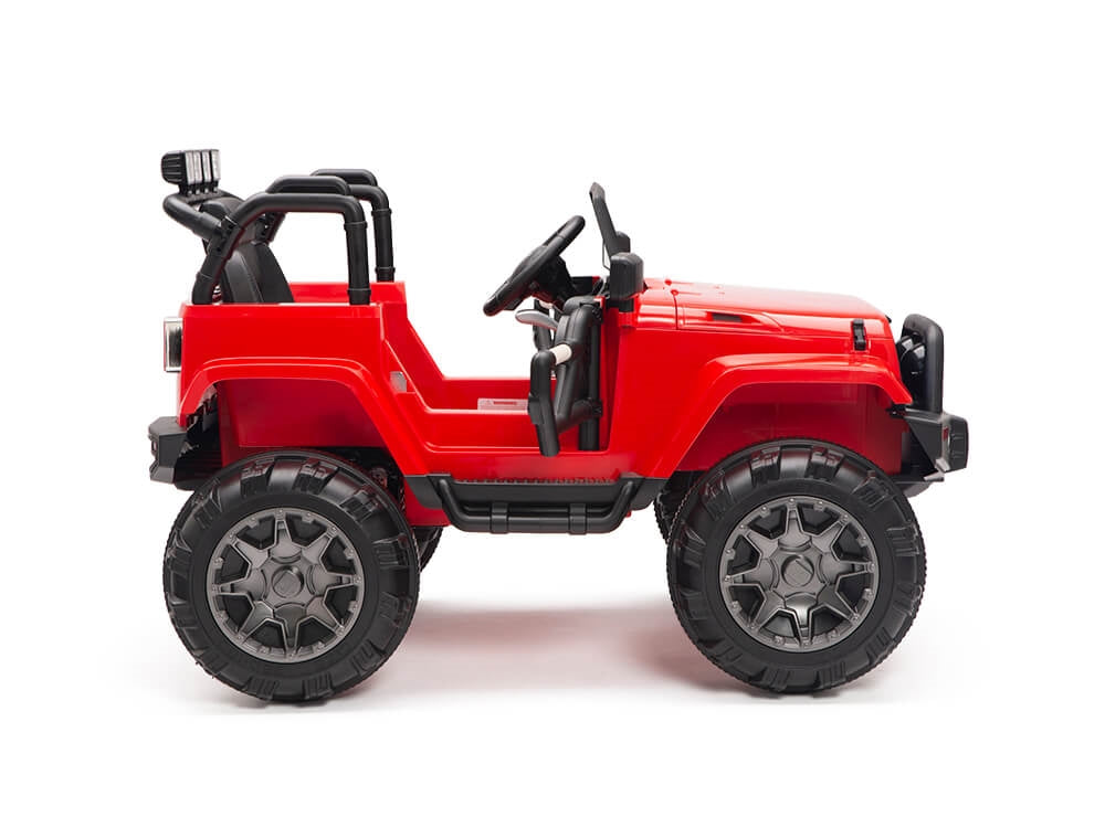 Kids 12V Battery Powered Ride On Truck with Big Wheels RC / Remote Control - Red