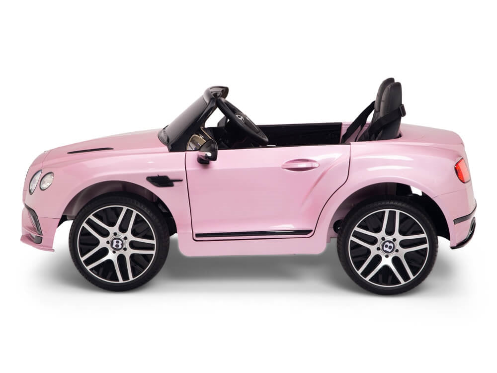 12V Bentley Continental Supersports Kids Battery Operated Ride On Car with Remote - Pink